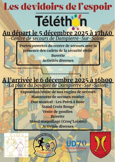 Téléthon : Les dévidoirs de l'espoir